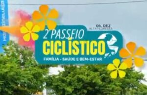 Alta Floresta recebe 2ª edição do Passeio Ciclístico Família, Saúde e Bem Estar