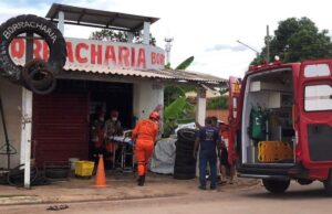 Homem é baleado na cabeça em ataque a borracharia em MT