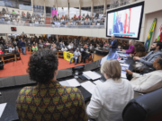 Ministra Margareth Menezes reforça diálogo com setor cultural em agenda oficial em Santa Catarina — Ministério da Cultura