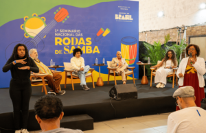 Encerramento do 1º Seminário Nacional das Rodas de Samba é marcado por encontro de grandes nomes do ritmo — Ministério da Cultura